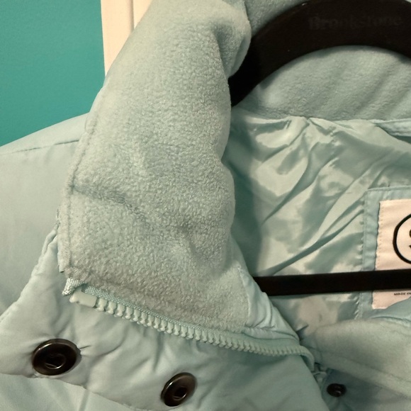 Hollister Gilly Hicks Convertible Multiway Sky Blue Puffer Jacket - Size Small - Picture 15 of 15